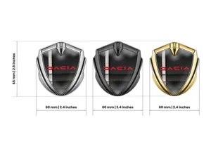 Dacia Insignias de Logo de Coche Edición Limitada Vista Chic